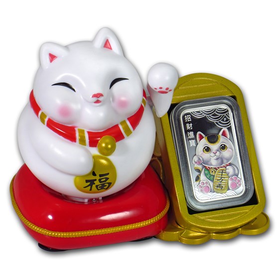 2018 Australia 1 oz Silver $1 Lucky Cat Proof 2018 Australia 1 oz Silver $1 Lucky Cat Proof